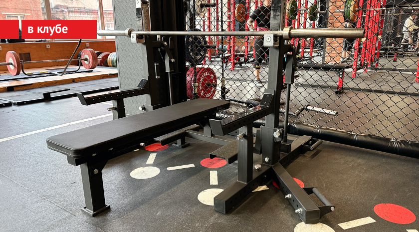 Добавили железа: новая скамья для пауэрлифтинга с удобным нескользящим покрытием